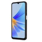 For OPPO A18 / A38 Matte Ring Holder TPU Phone Case(Black) - 3