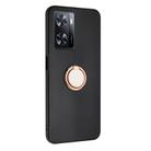 For OPPO A57 Matte Ring Holder TPU Phone Case(Rose Gold) - 2