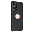 For OPPO Reno8 4G / Reno8 Lite / Reno7 Matte Ring Holder TPU Phone Case(Rose Gold) - 2