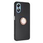 For OPPO Reno8 T 4G Matte Ring Holder TPU Phone Case(Rose Gold) - 2