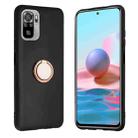 For Redmi Note 10 4G / Xiaomi Poco M5s Matte Ring Holder TPU Phone Case(Rose Gold) - 1
