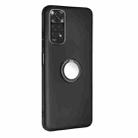 For Redmi Note 12 Pro 4G / 11 Pro Global Matte Ring Holder TPU Phone Case(Black) - 2