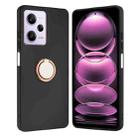 For Redmi Note 12 Pro 5G / Xiaomi Poco X5 Pro Matte Ring Holder TPU Phone Case(Rose Gold) - 1