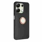 For Redmi Note 13 4G Matte Ring Holder TPU Phone Case(Rose Gold) - 2