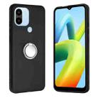 For Redmi A1+ / A2+ Matte Ring Holder TPU Phone Case(Silver) - 1