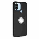 For Redmi A1+ / A2+ Matte Ring Holder TPU Phone Case(Silver) - 2