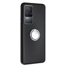 For Xiaomi 12T Matte Ring Holder TPU Phone Case(Silver) - 2
