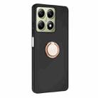 For Xiaomi 14T Matte Ring Holder TPU Phone Case(Rose Gold) - 2