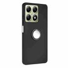 For Xiaomi 14T Matte Ring Holder TPU Phone Case(Black) - 2