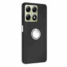 For Xiaomi 14T Matte Ring Holder TPU Phone Case(Silver) - 2