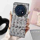 For OPPO Find N5 Illusory Color Weaving Texture Phone Case(Black) - 2