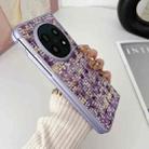 For OPPO Find N5 Illusory Color Weaving Texture Phone Case(Black) - 3