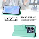 For Infinix Note 30 VIP Skin Feel Solid Color Leather Phone Case with Lanyard(Mint Green) - 3
