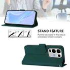 For Infinix Note 50S Skin Feel Solid Color Leather Phone Case with Lanyard(Dark Green) - 4