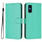 For Infinix GT 30 Pro Skin Feel Solid Color Leather Phone Case with Lanyard(Green) - 2