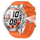 LEMFO K65 1.43 inch Bluetooth Call Smart Watch, Support Heart Rate / Blood Oxygen(Orange) - 1