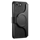 For iPhone 16e CaseNeo MagSafe RFID Anti-theft Retro Leather Phone Case(Black) - 3
