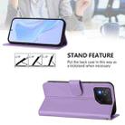 For Asus ROG Phone 8 / 8 Pro Skin Feel Solid Color Leather Phone Case with Lanyard(Lavender Purple) - 3