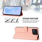 For Asus Zenfone 11 Ultra Skin Feel Solid Color Leather Phone Case with Lanyard(Pink) - 3