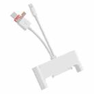 NK-1046TL Pro USB-C / Type-C, 8 Pin, USB to USB-C / Type-C, USB, SATA Interface Multi-function Adapter(White) - 1