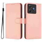 For Blackview Wave 8C Skin Feel Solid Color Leather Phone Case with Lanyard(Pink) - 2