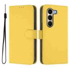 For itel A95 5G Skin Feel Solid Color Leather Phone Case with Lanyard(Lemon Yellow) - 2