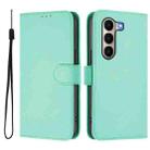 For itel A95 5G Skin Feel Solid Color Leather Phone Case with Lanyard(Mint Green) - 2