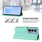 For itel City 100 Skin Feel Solid Color Leather Phone Case with Lanyard(Mint Green) - 4