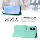 For Sony Xperia 5 VI Skin Feel Solid Color Leather Phone Case with Lanyard(Mint Green) - 3