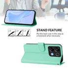 For Umidigi G9 5G Skin Feel Solid Color Leather Phone Case with Lanyard(Mint Green) - 3