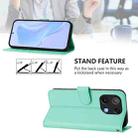 For Umidigi Note 90 Skin Feel Solid Color Leather Phone Case with Lanyard(Mint Green) - 3