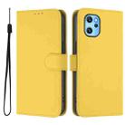 For Umidigi Power 7 Max Skin Feel Solid Color Leather Phone Case with Lanyard(Lemon Yellow) - 2