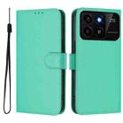 For ZTE Blade A35 / A55 Skin Feel Solid Color Leather Phone Case with Lanyard(Green) - 2