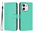 For Tecno Spark 30 5G / Pova 6 Neo 5G Skin Feel Solid Color Leather Phone Case with Lanyard(Green) - 2