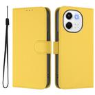For Tecno Spark 30 5G / Pova 6 Neo 5G Skin Feel Solid Color Leather Phone Case with Lanyard(Lemon Yellow) - 2