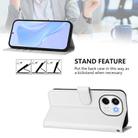 For Tecno Spark 30 5G / Pova 6 Neo 5G Skin Feel Solid Color Leather Phone Case with Lanyard(White) - 3