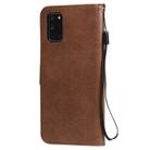 For Oppo A52 / A72 / A92 Solid Color Horizontal Flip Protective Leather Case with Holder & Card Slots & Wallet & Photo Frame & Lanyard(Brown) - 3