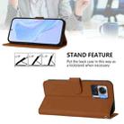 For Motorola Moto X30 Pro 5G Skin Feel Solid Color Leather Phone Case with Lanyard(Brown) - 3
