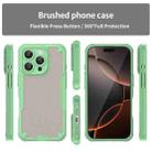 For iPhone 16 Pro Armor Glaze PC Hybrid TPU Phone Case(Green) - 2