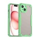 For iPhone 15 Plus Armor Glaze PC Hybrid TPU Phone Case(Green) - 1