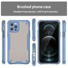 For iPhone 12 Pro Max Armor Glaze PC Hybrid TPU Phone Case(Blue) - 2