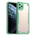 For iPhone 11 Pro Armor Glaze PC Hybrid TPU Phone Case(Green) - 1