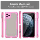 For iPhone 11 Pro Max Armor Glaze PC Hybrid TPU Phone Case(Pink) - 2
