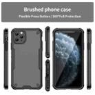 For iPhone 11 Pro Max Armor Glaze PC Hybrid TPU Phone Case(Black) - 2