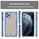 For iPhone 11 Pro Max Armor Glaze PC Hybrid TPU Phone Case(Blue) - 2