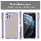 For iPhone 11 Pro Max Armor Glaze PC Hybrid TPU Phone Case(Purple) - 2