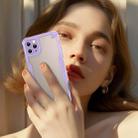 For iPhone 11 Pro Max Armor Glaze PC Hybrid TPU Phone Case(Purple) - 3