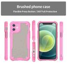 For iPhone 11 Armor Glaze PC Hybrid TPU Phone Case(Pink) - 2