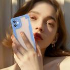 For iPhone 11 Armor Glaze PC Hybrid TPU Phone Case(Blue) - 3