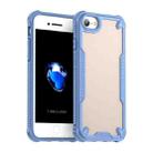 For iPhone SE 2020 Armor Glaze PC Hybrid TPU Phone Case(Blue) - 1